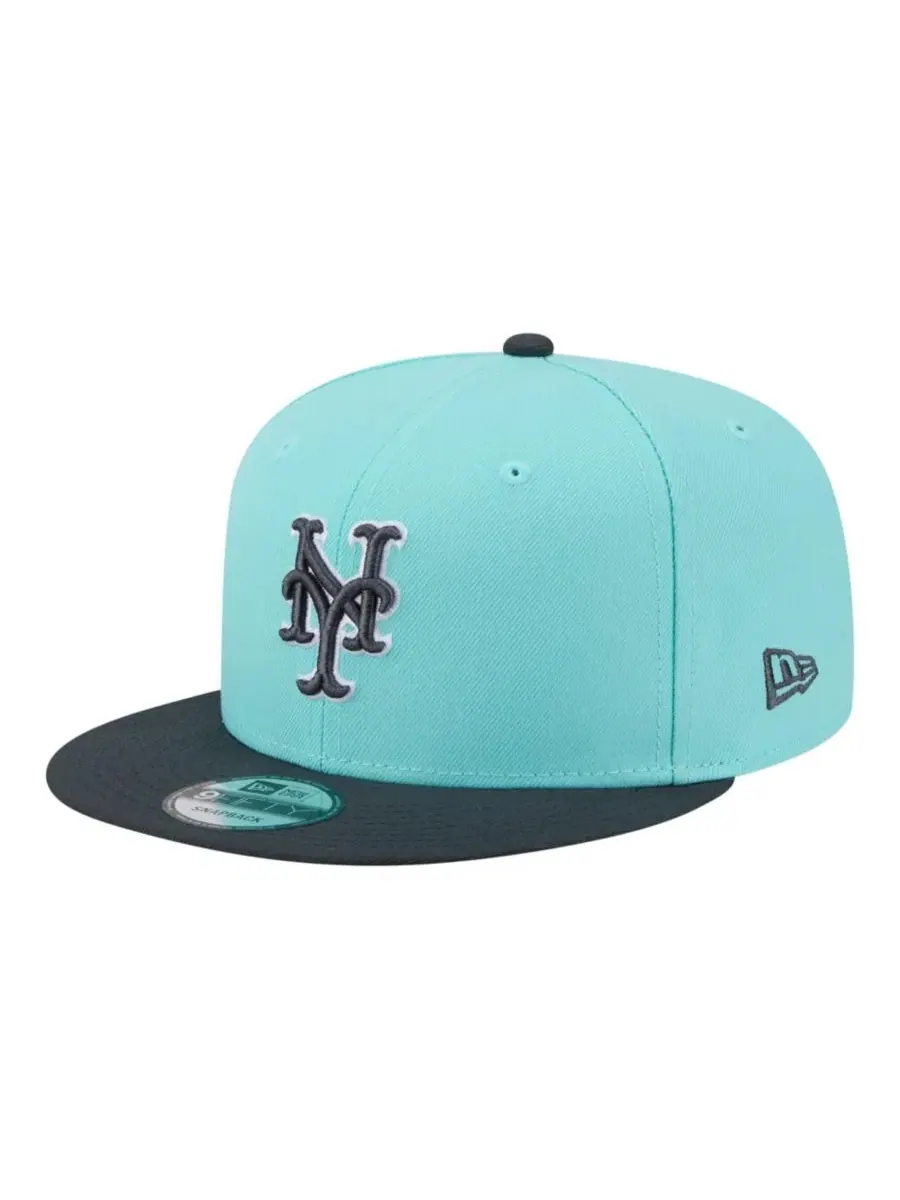 Кепка-снапбек с контрастным козырьком, New York Mets Color Pack New Era — изображение 1 из 5, темно-серый