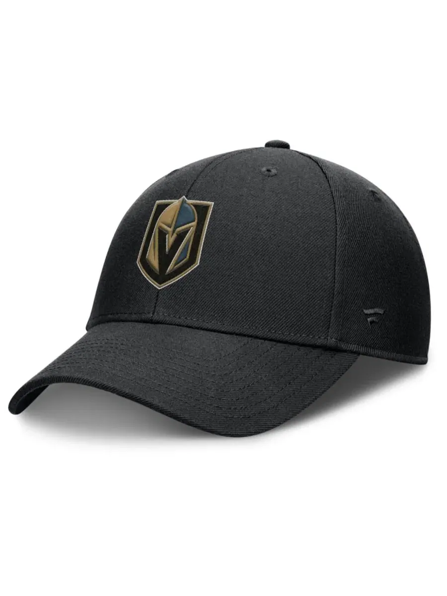 Кепка с вышитым логотипом Vegas Golden Knights Force Fanatics — изображение 1 из 4, черный