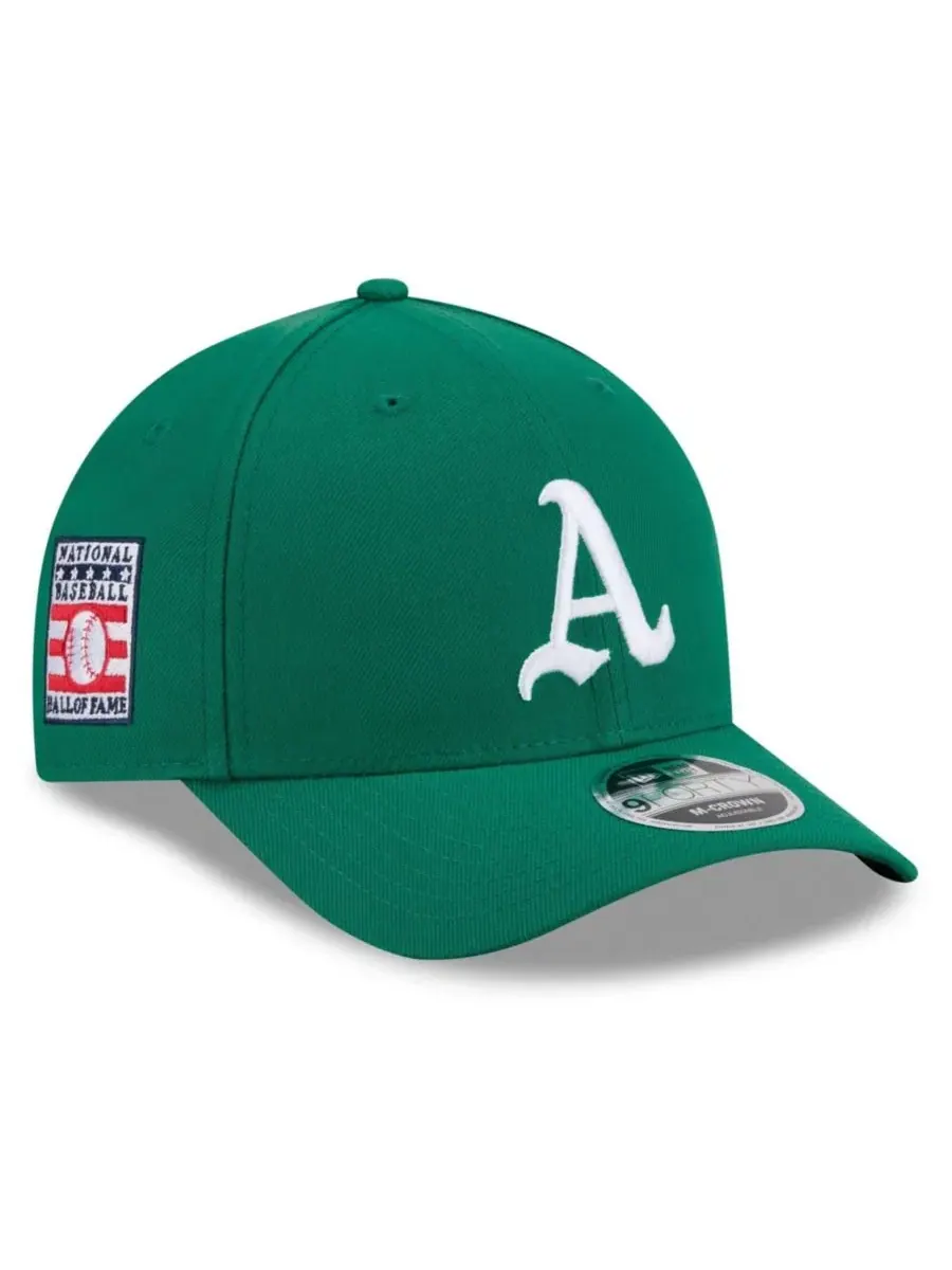 Кепка с вышивкой Baseball Hall of Fame New Era — изображение 1 из 5, зеленый