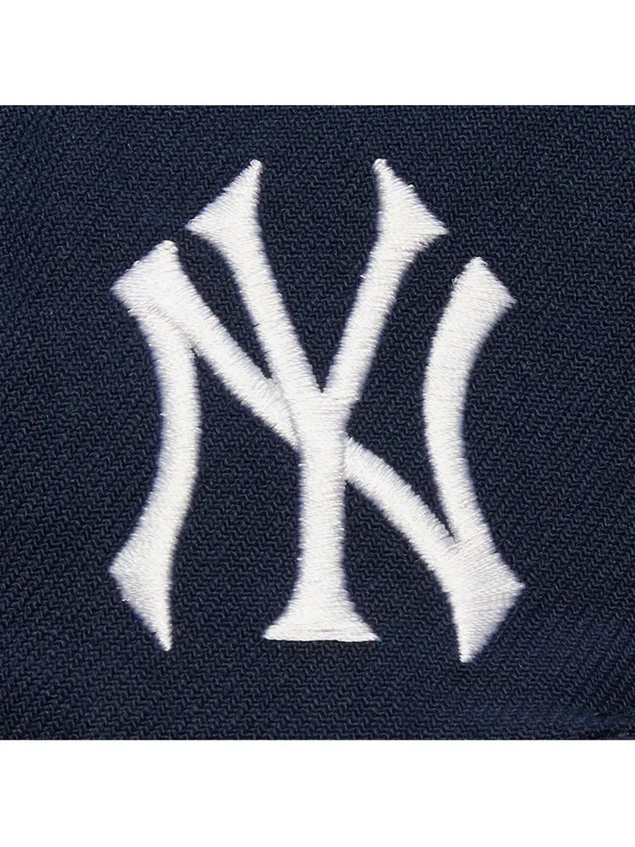 Mitchell & Ness Мужская темно-синяя бейсболка New York Yankees с биркой команды — изображение 3 из 4, темно-синий