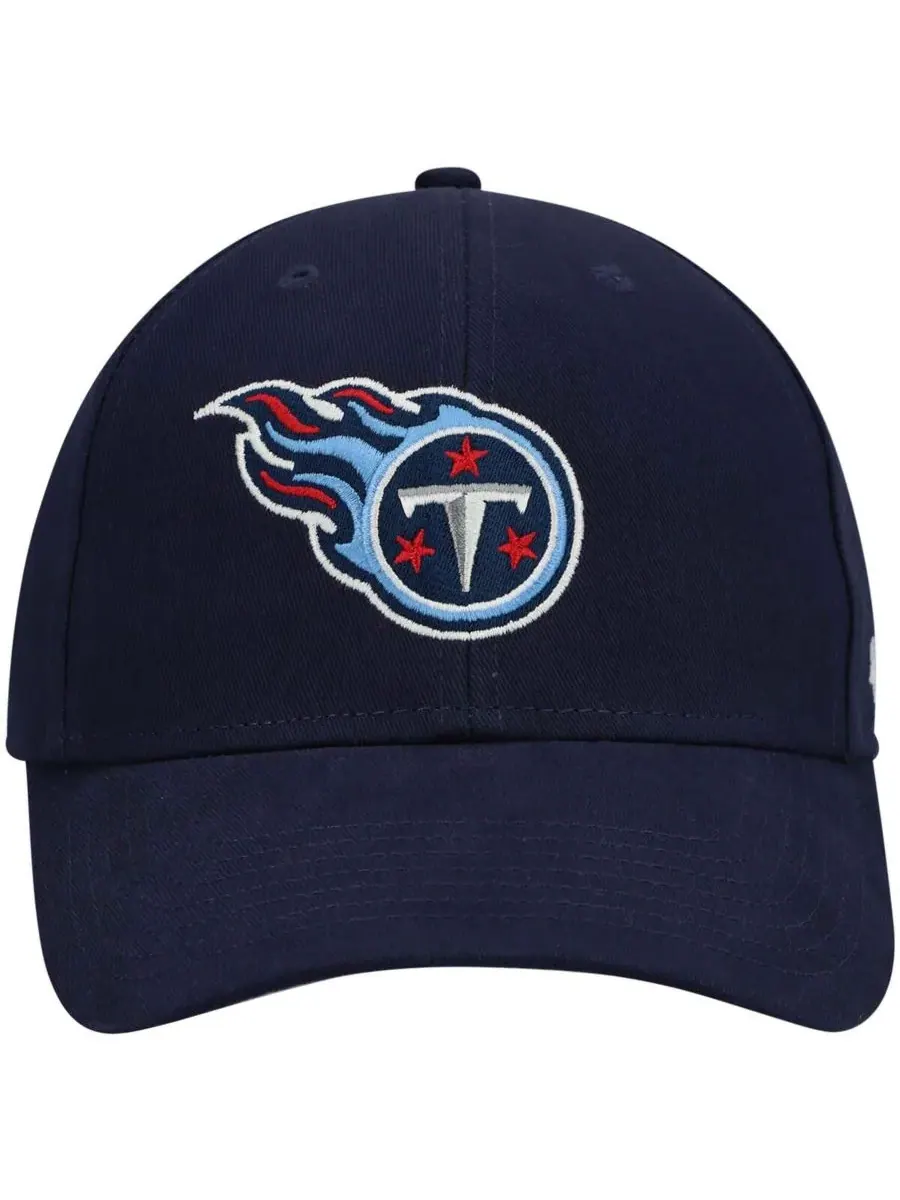 '47 Brand Детская темно-синяя бейсболка Tennessee Titans Basic MVP с регулируемым креплением — изображение 2 из 4