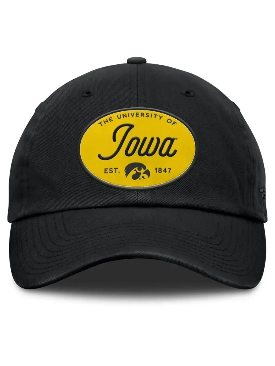 Fanatics Женская черная регулируемая кепка Iowa Hawkeyes Candid — изображение 2 из 4, черный