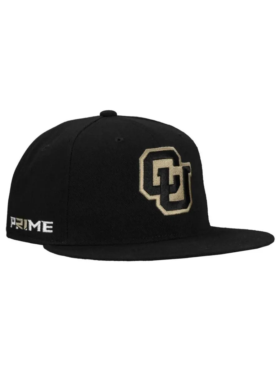 Nike Мужская черная кепка Colorado Buffaloes Prime Pro с плоским козырьком — изображение 1 из 3, черный