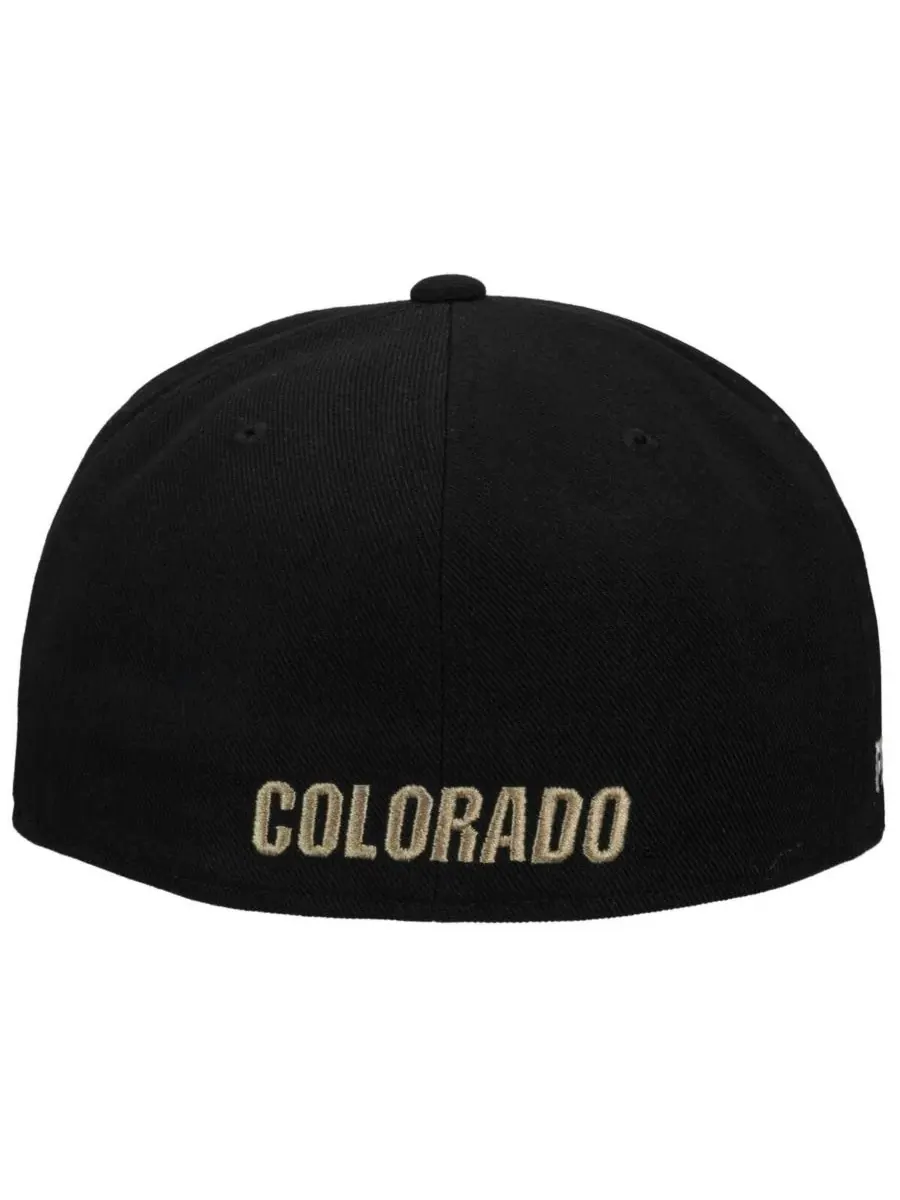 Nike Мужская черная кепка Colorado Buffaloes Prime Pro с плоским козырьком — изображение 2 из 3, черный