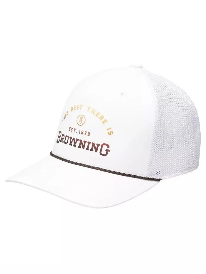 Мужской белый Hovey Rope Trucker, регулируемый Browning — изображение 1 из 2