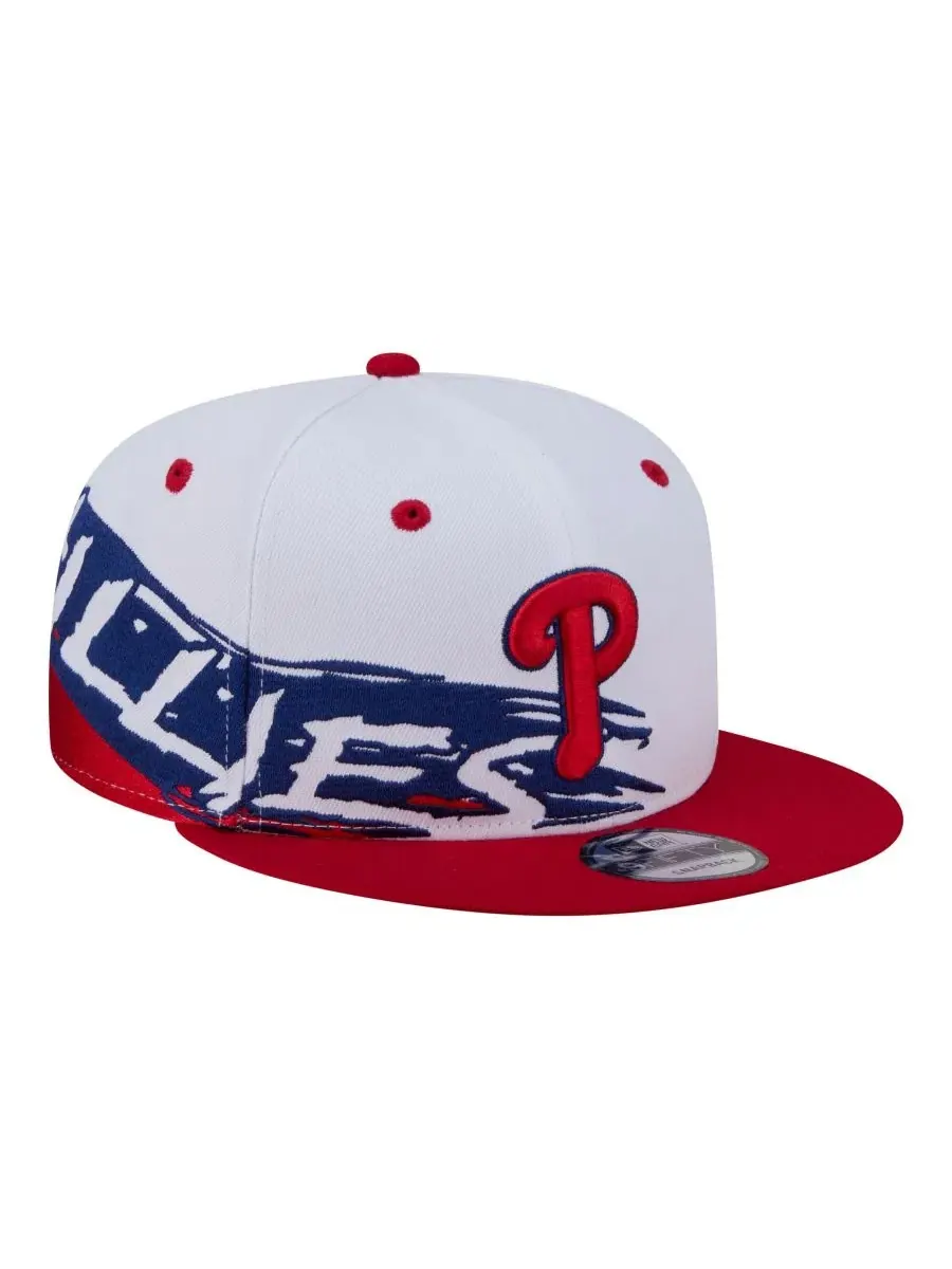 Кепка-снапбек с вышивкой Philadelphia Phillies New Era — изображение 1 из 5, белый красный