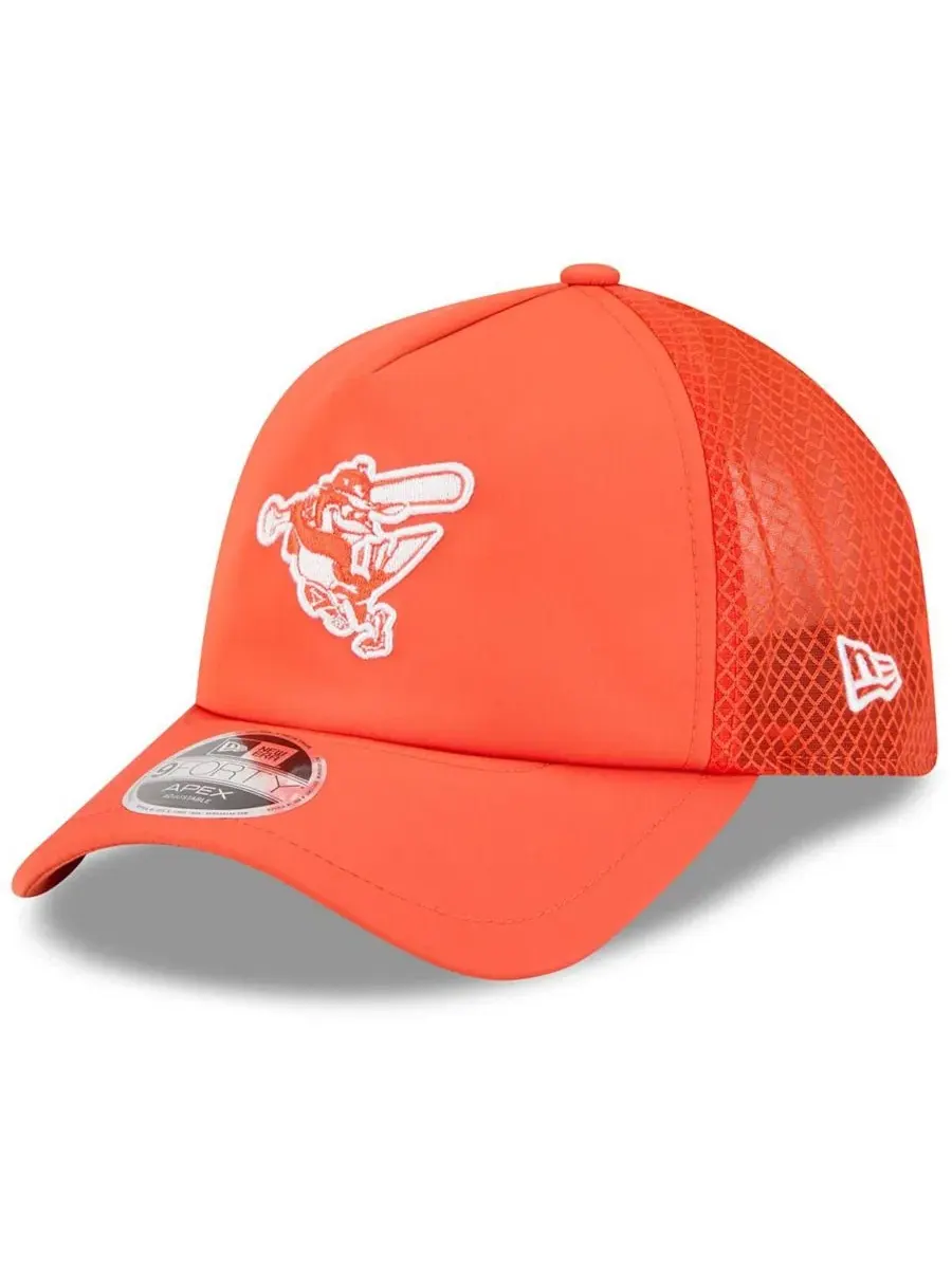 Бейсболка с вышитым логотипом Baltimore Orioles New Era — изображение 1 из 4, оранжевый