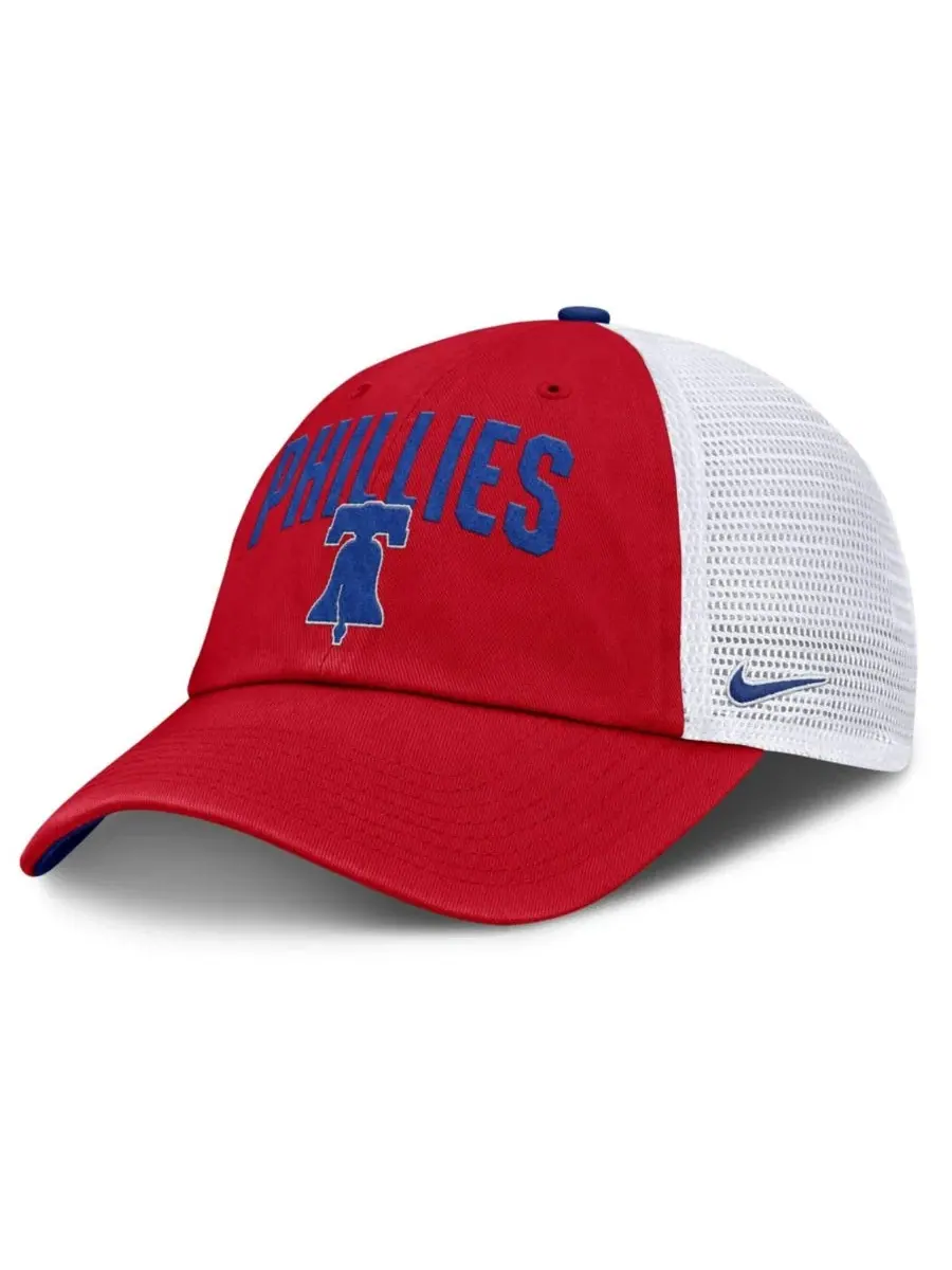 Кепка-тракер Philadelphia Phillies Primetime Club Nike — изображение 1 из 5, красный белый