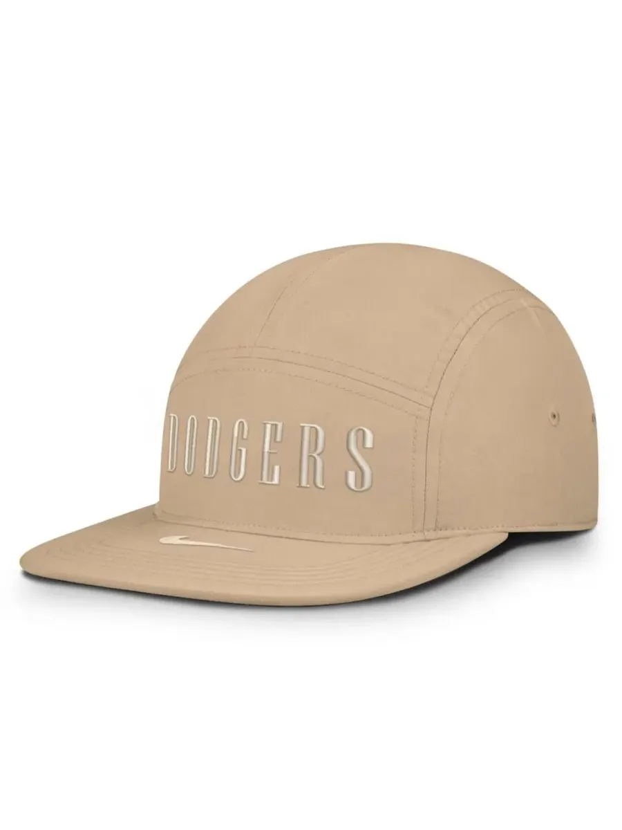 Кепка с козырьком Los Angeles Dodgers Fly Dri-FIT Nike — изображение 1 из 5, хаки