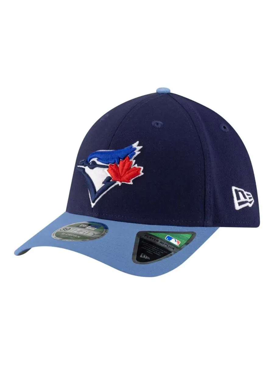 Кепка с вышивкой Toronto Blue Jays, модель Alternate Player Replica 39THIRTY M-Crown Flex Hat New — изображение 1 из 4