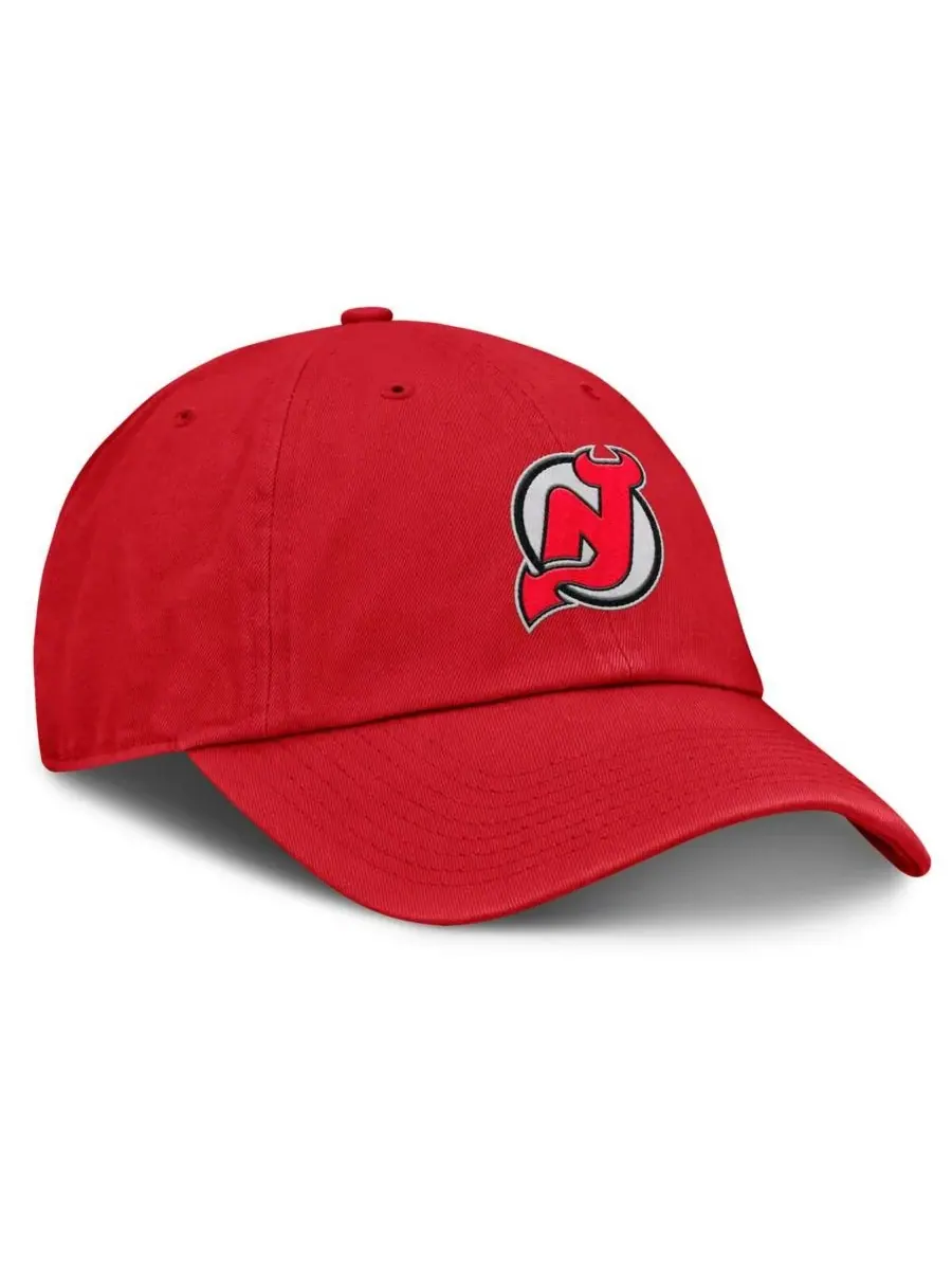 Fanatics Мужская красная регулируемая кепка New Jersey Devils из коллекции Decades — изображение 3 из 4, красный