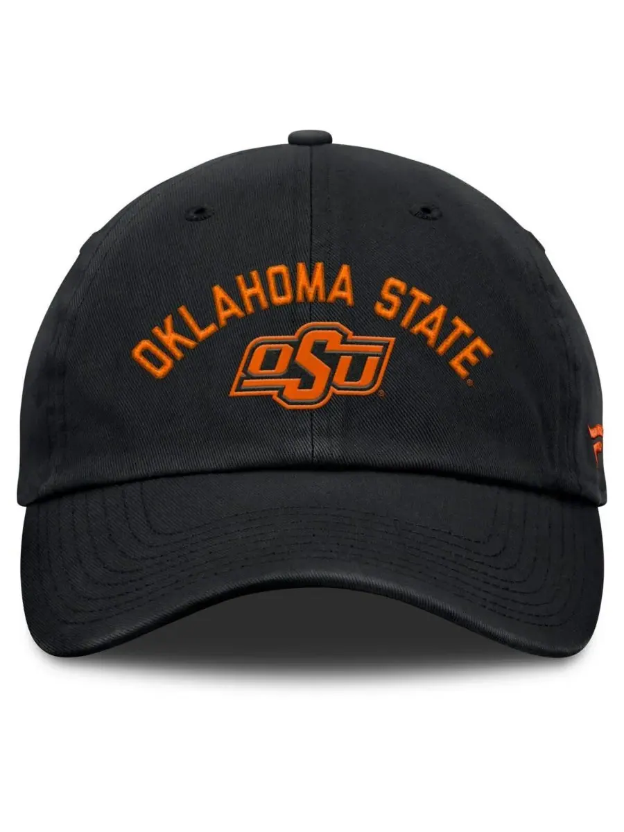 Fanatics Мужская черная регулируемая кепка Oklahoma State Cowboys Myth — изображение 2 из 4, черный