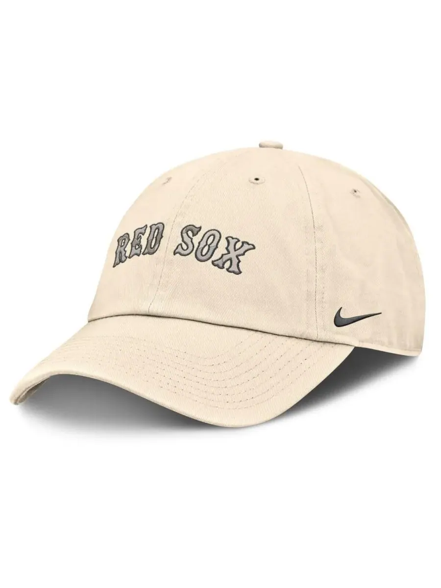 Nike Мужская регулируемая кепка Boston Red Sox в камуфляжной расцветке "Natural Boston Red Sox Camo — изображение 1 из 4