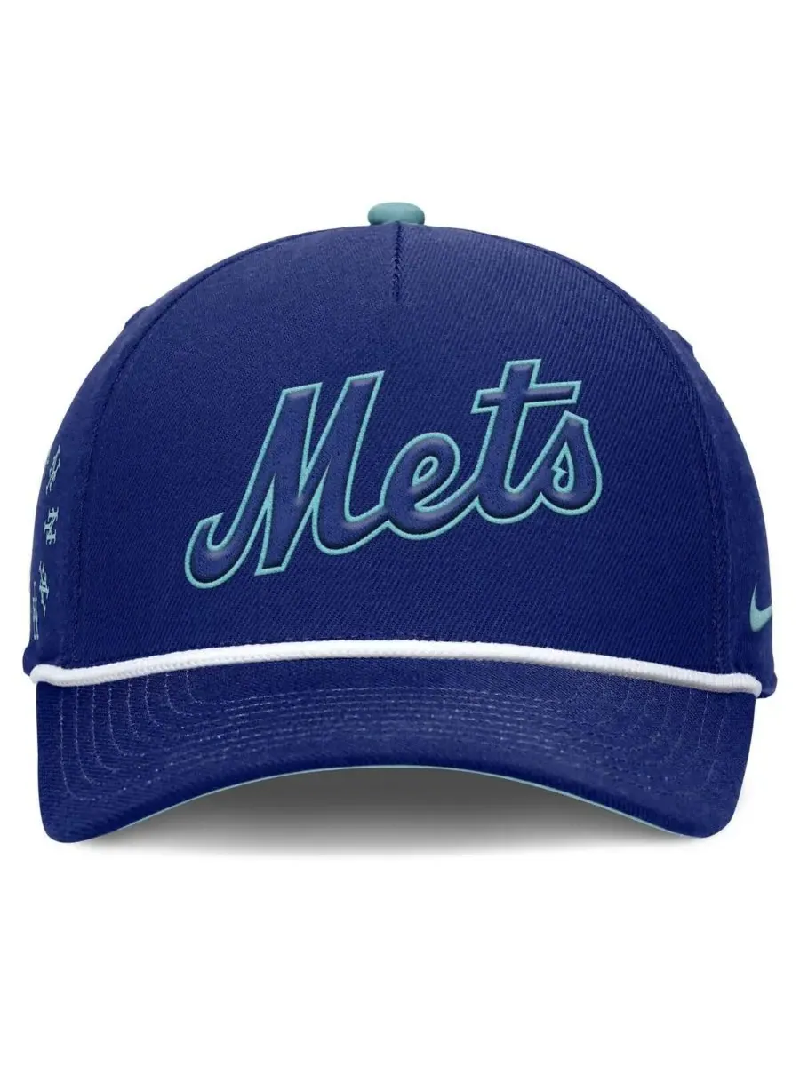 Мужская регулируемая бейсболка Royal New York Mets ко Дню отца Nike — изображение 2 из 4, королевский
