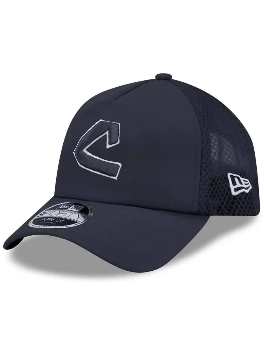 Кепка New Era 2026 Batting Practice Alternate Apex 9FORTY — изображение 1 из 4, темно-синий