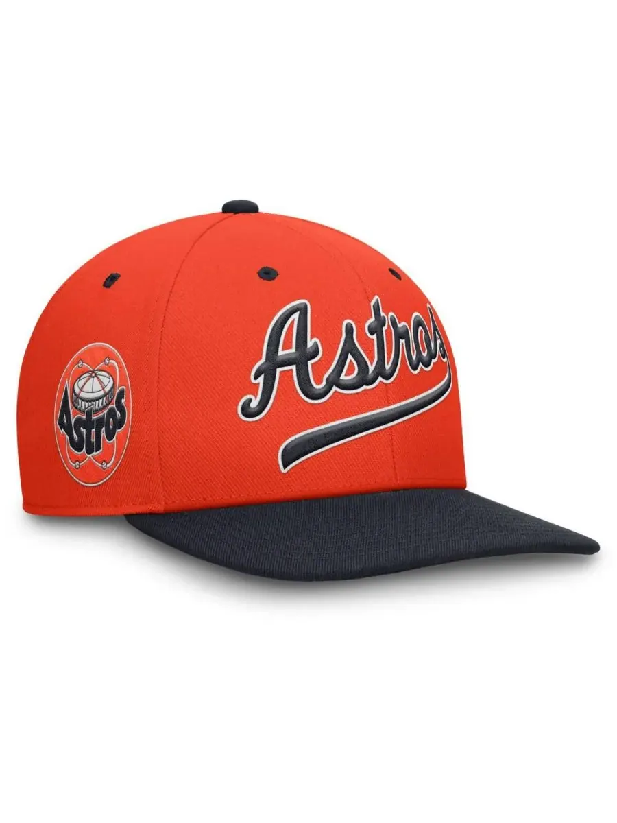 Nike Мужская бейсболка Houston Astros Cooperstown Collection Pro Performance Snapback — изображение 1 из 4