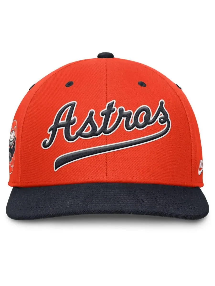 Nike Мужская бейсболка Houston Astros Cooperstown Collection Pro Performance Snapback — изображение 2 из 4