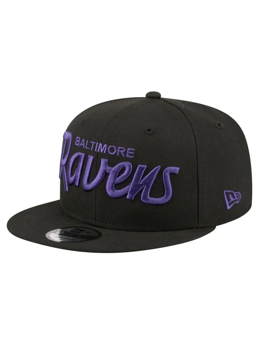 Бейсболка New Era Core Team Script 9FIFTY — изображение 1 из 5, черный