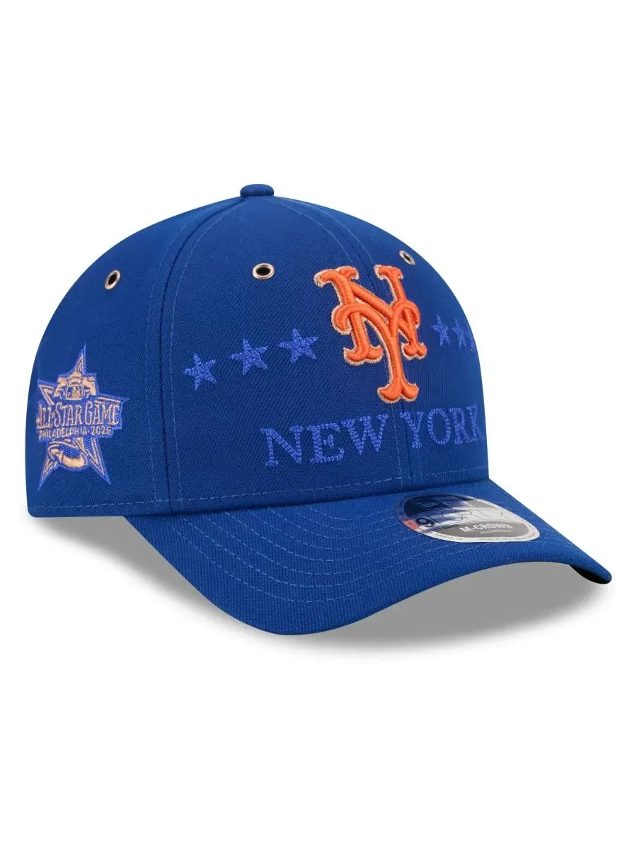 Кепка 9FORTY с вышивкой New York Mets New Era — изображение 1 из 5, королевский