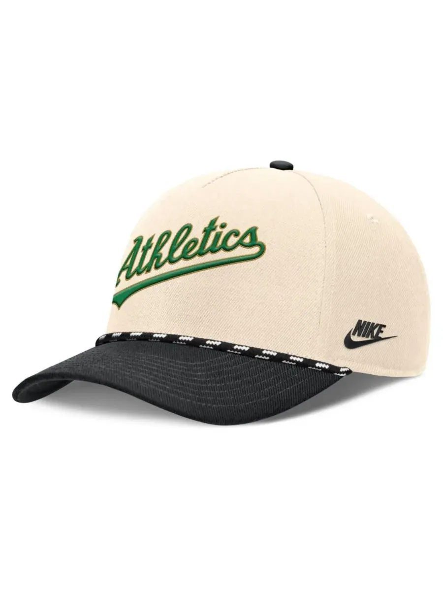 Бейсболка Nike Cooperstown Collection Rise — изображение 1 из 4, натуральный черный