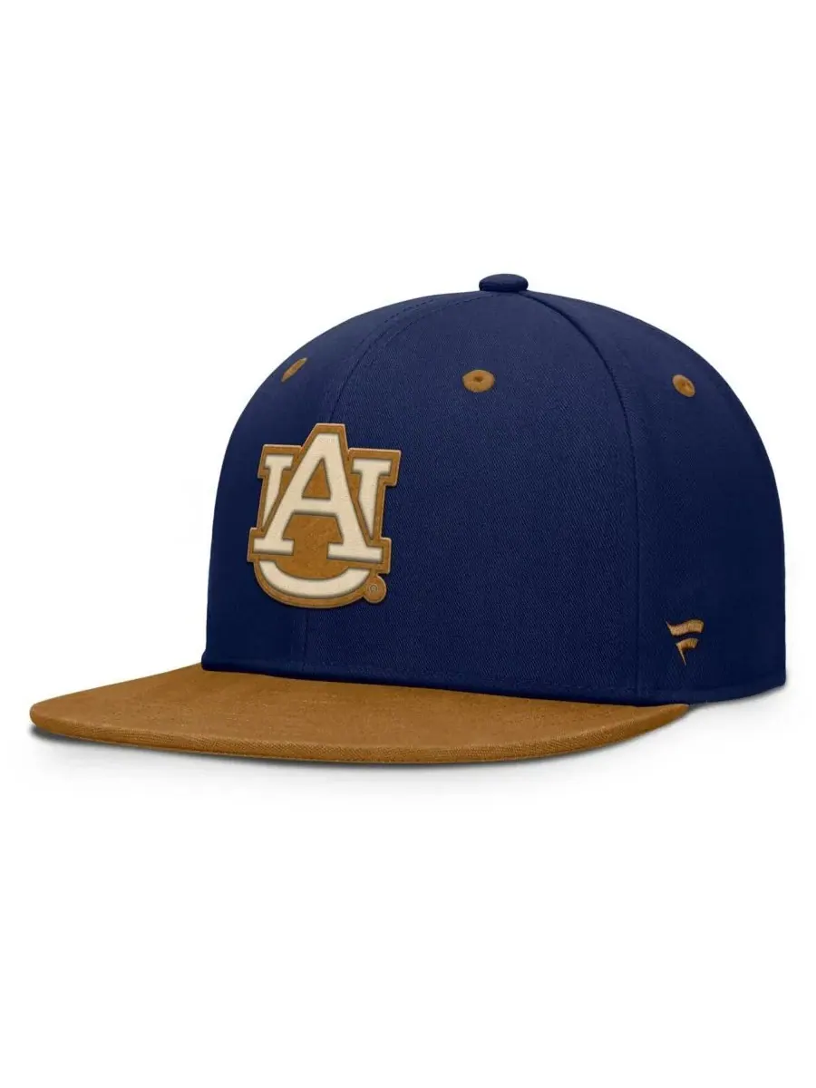 Fanatics Мужская кепка NoBo цвета сине-коричневого цвета с символикой команды Auburn Tigers — изображение 1 из 4