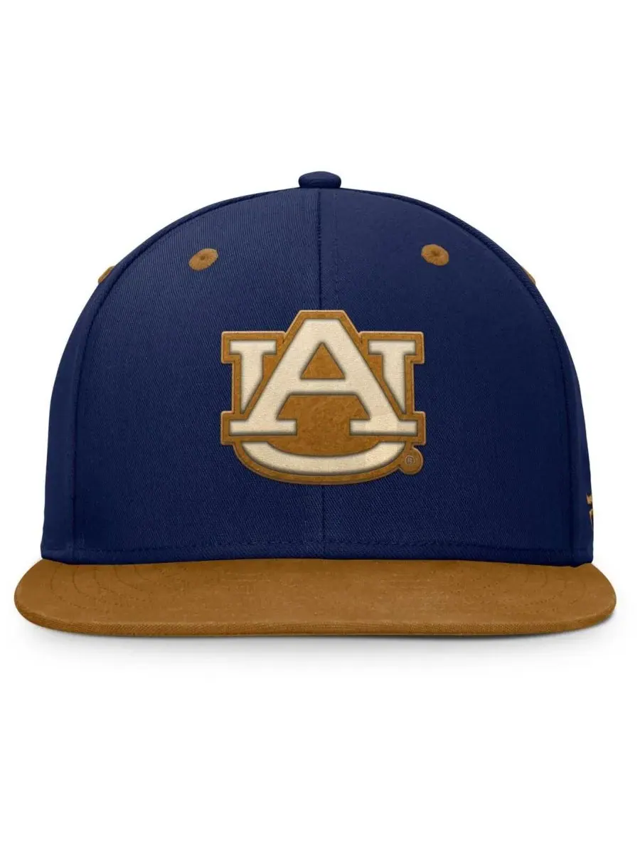 Fanatics Мужская кепка NoBo цвета сине-коричневого цвета с символикой команды Auburn Tigers — изображение 2 из 4