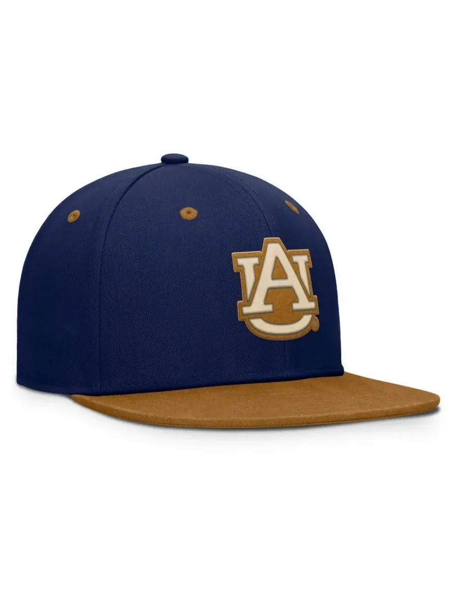 Fanatics Мужская кепка NoBo цвета сине-коричневого цвета с символикой команды Auburn Tigers — изображение 3 из 4