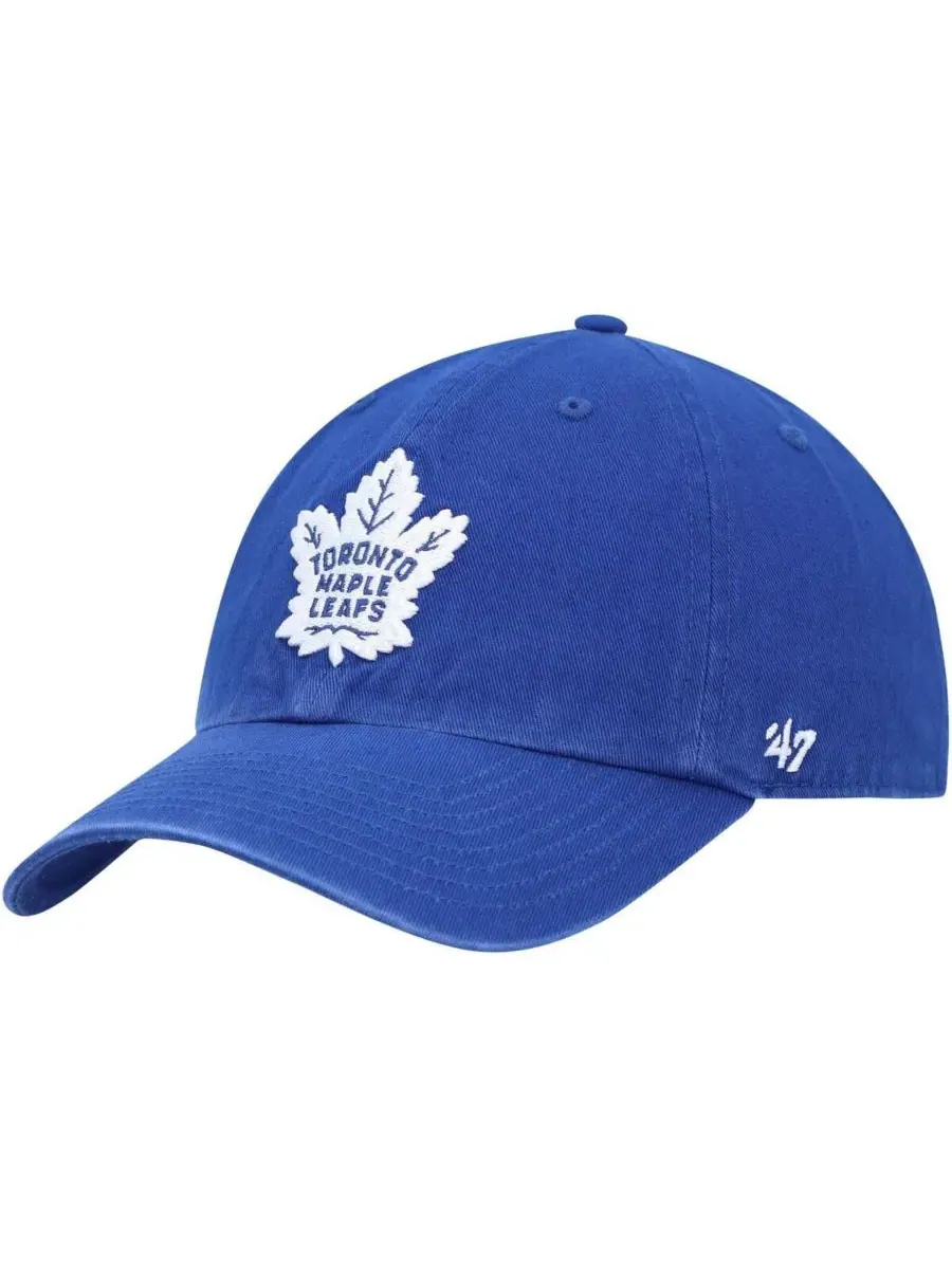 Мужская регулируемая бейсболка Royal Toronto Maple Leafs Clean Up '47 Brand — изображение 1 из 4, королевский