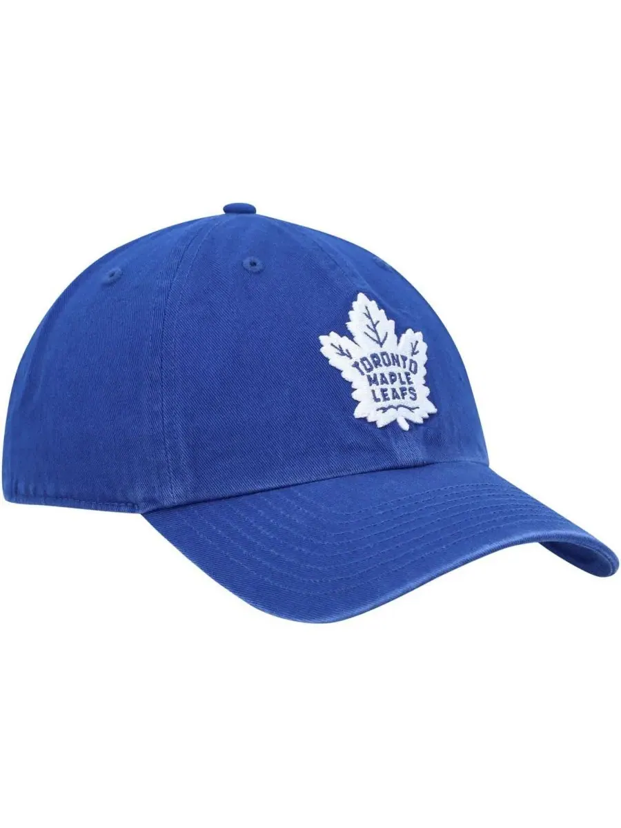 Мужская регулируемая бейсболка Royal Toronto Maple Leafs Clean Up '47 Brand — изображение 3 из 4, королевский