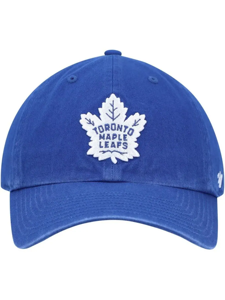 Мужская регулируемая бейсболка Royal Toronto Maple Leafs Clean Up '47 Brand — изображение 4 из 4, королевский