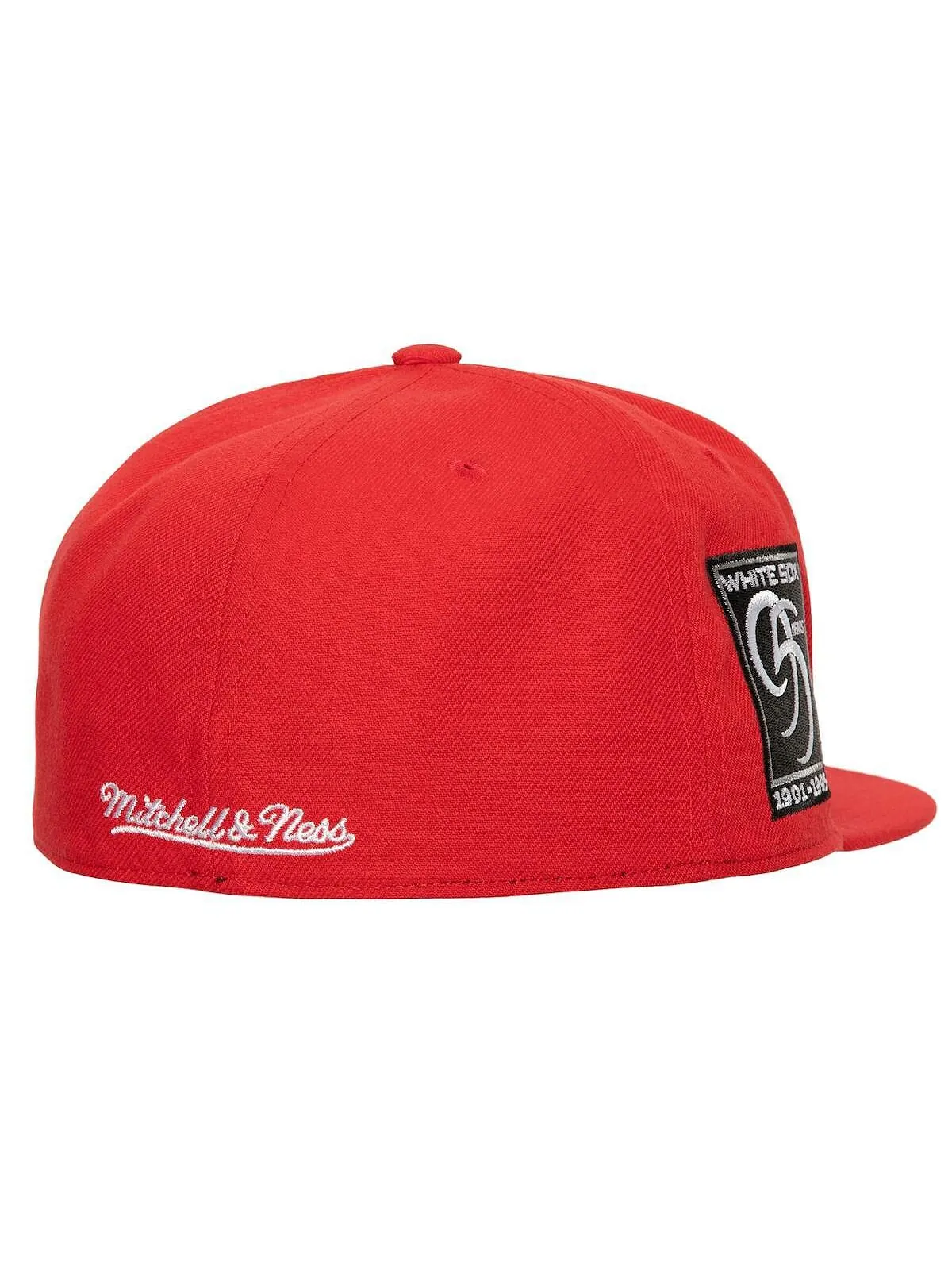 Мужская красная приталенная шляпа Chicago White Sox Bases Loaded Mitchell & Ness — изображение 2 из 4, красный