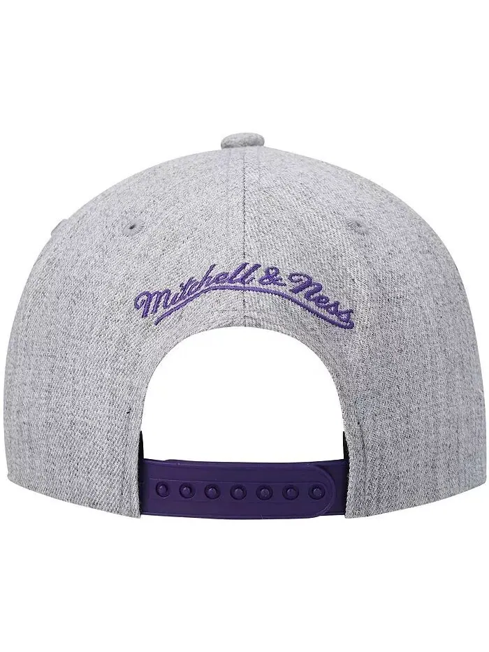 Мужская серая кепка с застежкой Phoenix Suns Hardwood Classics Team 2.0 Snapback Mitchell & Ness — изображение 2 из 4