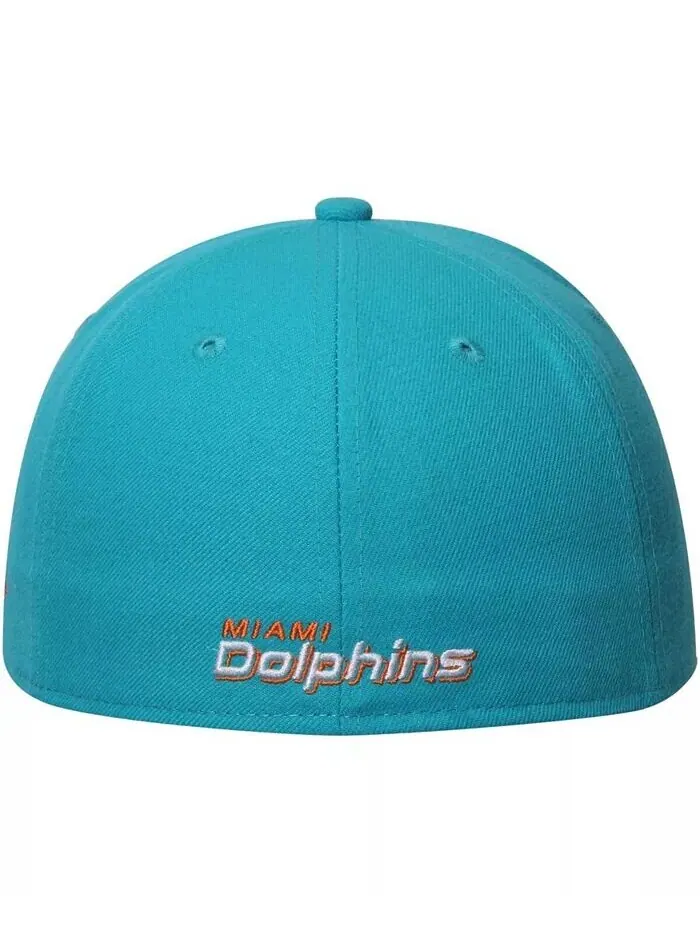 Мужская кепка Dolphins Aqua NFL Omaha 59FIFTY New Era — изображение 3 из 4