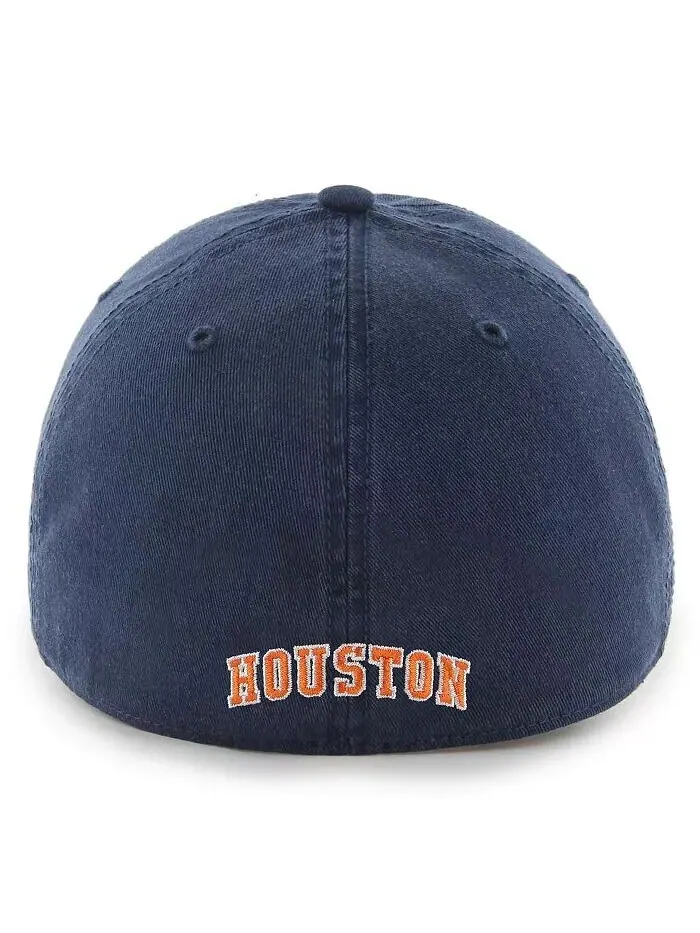 Мужская темно-синяя приталенная шляпа Houston Astros Cooperstown Collection Franchise '47 Brand — изображение 2 из 2