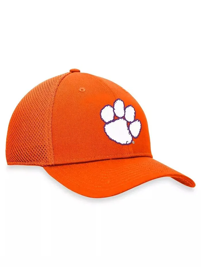 Мужская оранжевая кепка Clemson Tigers Spacer Flex Top of the World — изображение 4 из 4