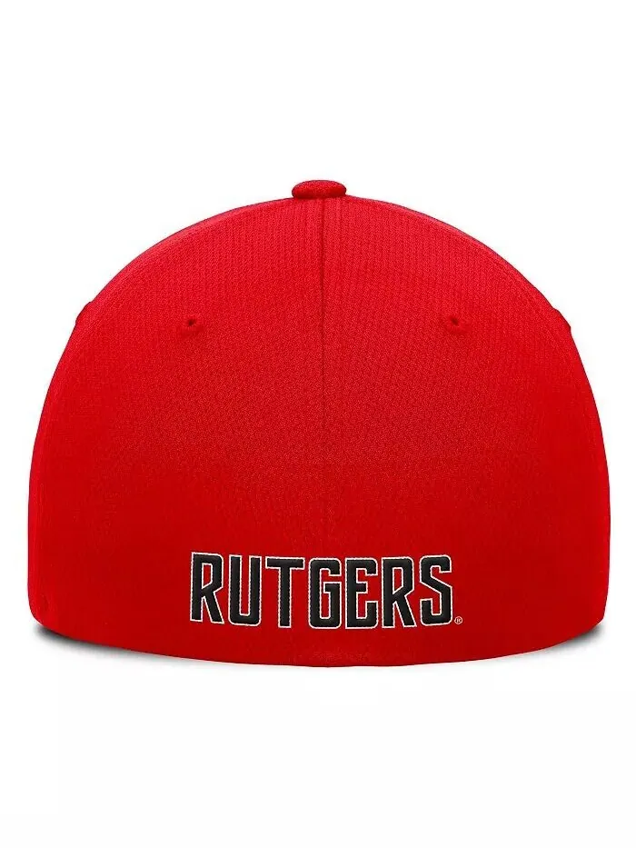 Мужская бейсболка Scarlet Rutgers Scarlet Knights Reflex Logo Flex Top of the World — изображение 2 из 4