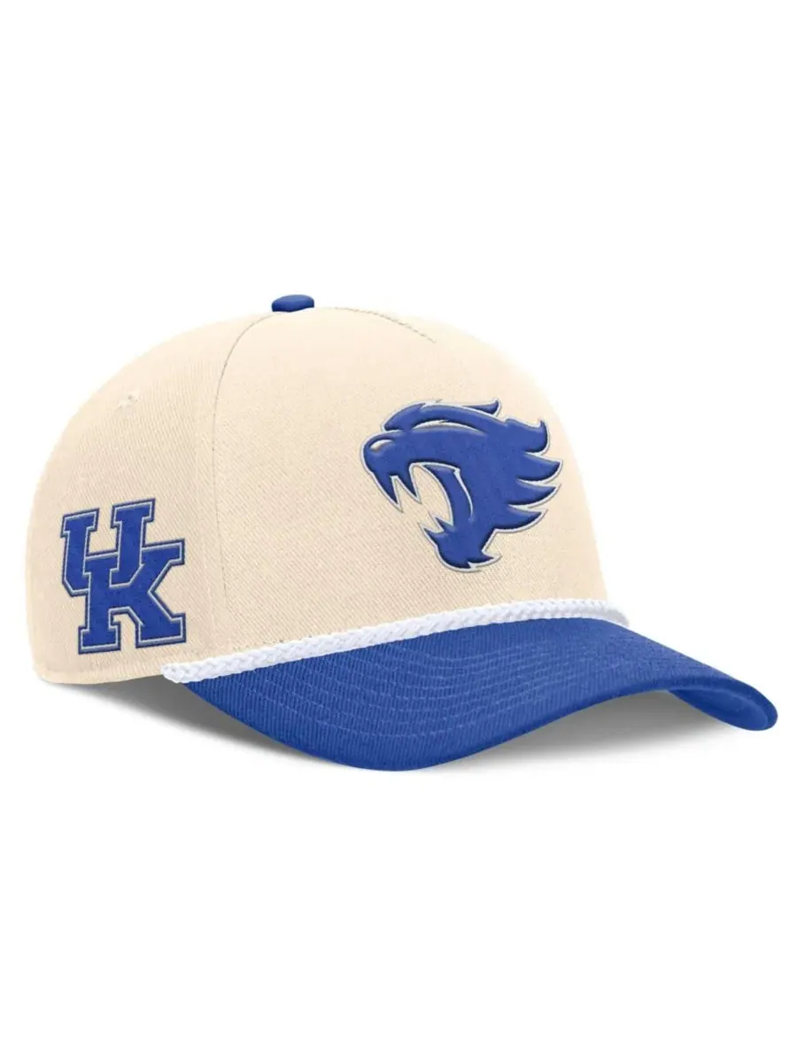 Кепка Nike Rise с принтом Kentucky Wildcats, Natural Royal — изображение 1 из 4