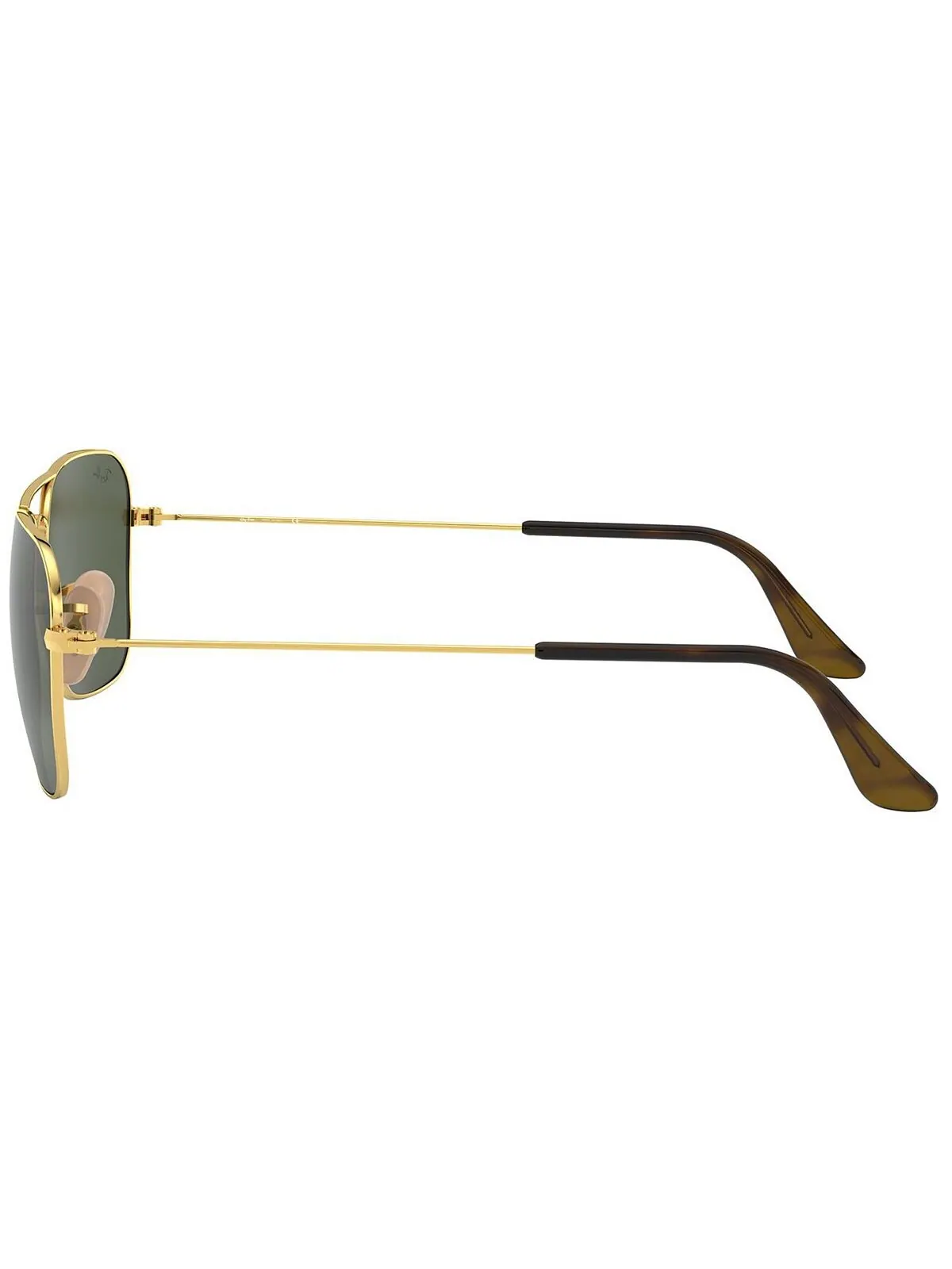 Солнцезащитные очки, rb3136 караван Ray-Ban — изображение 8 из 8, золотистый/зеленый