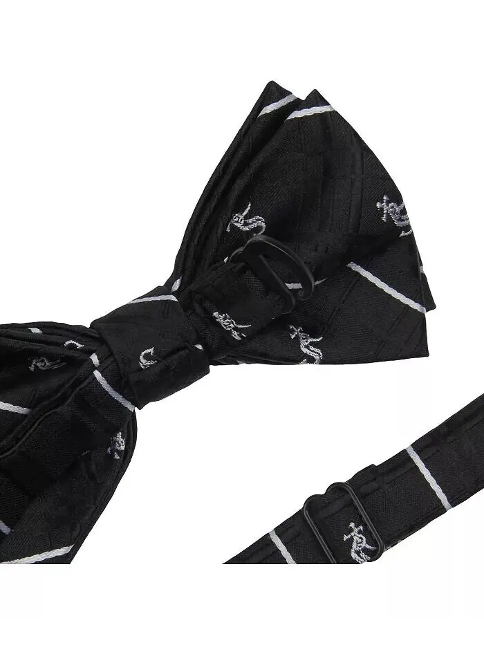Мужской черный галстук-бабочка Chicago White Sox Oxford Eagles Wings — изображение 2 из 2