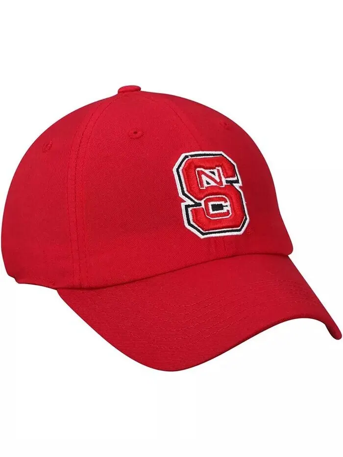 Мужская красная регулируемая шляпа с логотипом NC State Wolfpack Primary Top Of The World — изображение 3 из 4