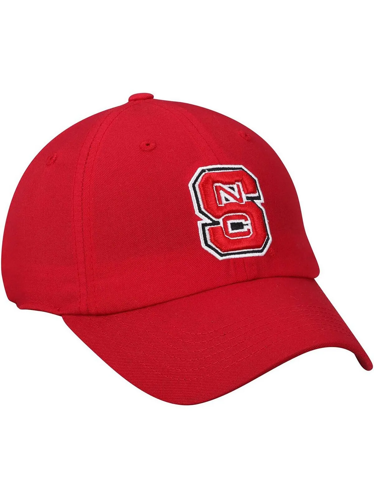 Мужская красная регулируемая шляпа с логотипом NC State Wolfpack Primary Top of the World — изображение 3 из 4, красный