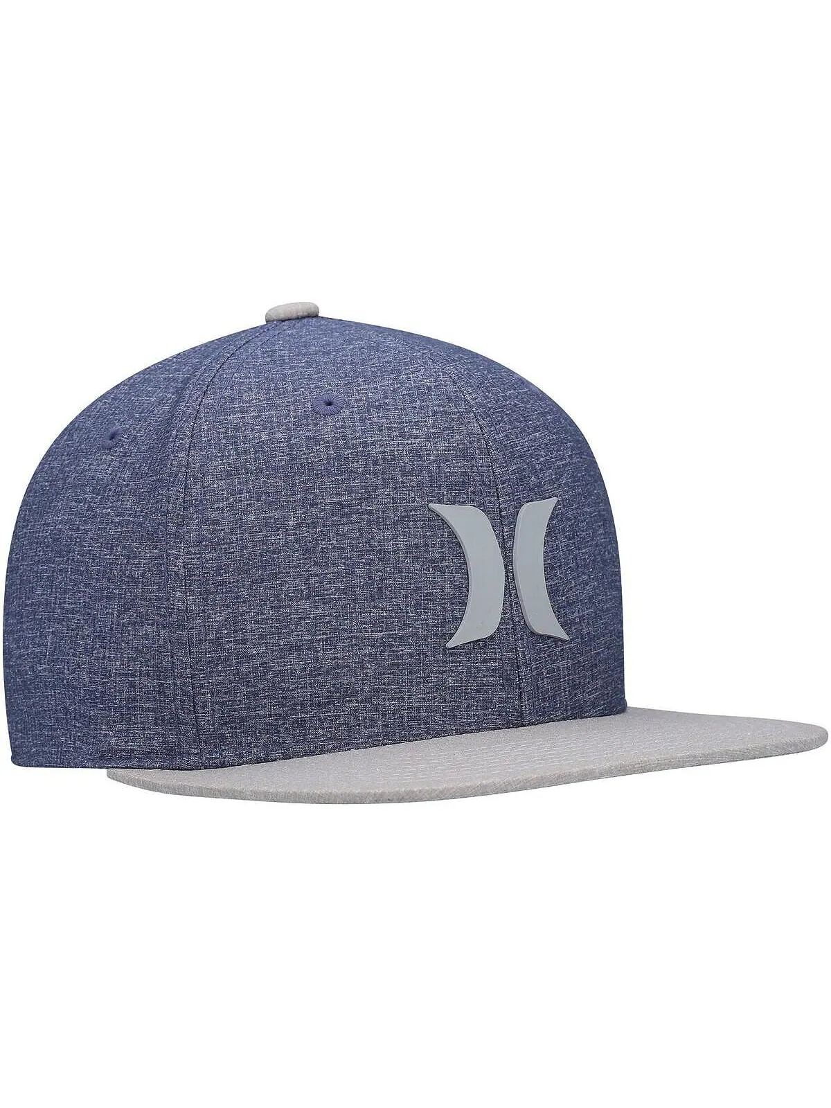 Мужская сине-серая шляпа Snapback Phantom Core Hurley — изображение 3 из 4, синий серый