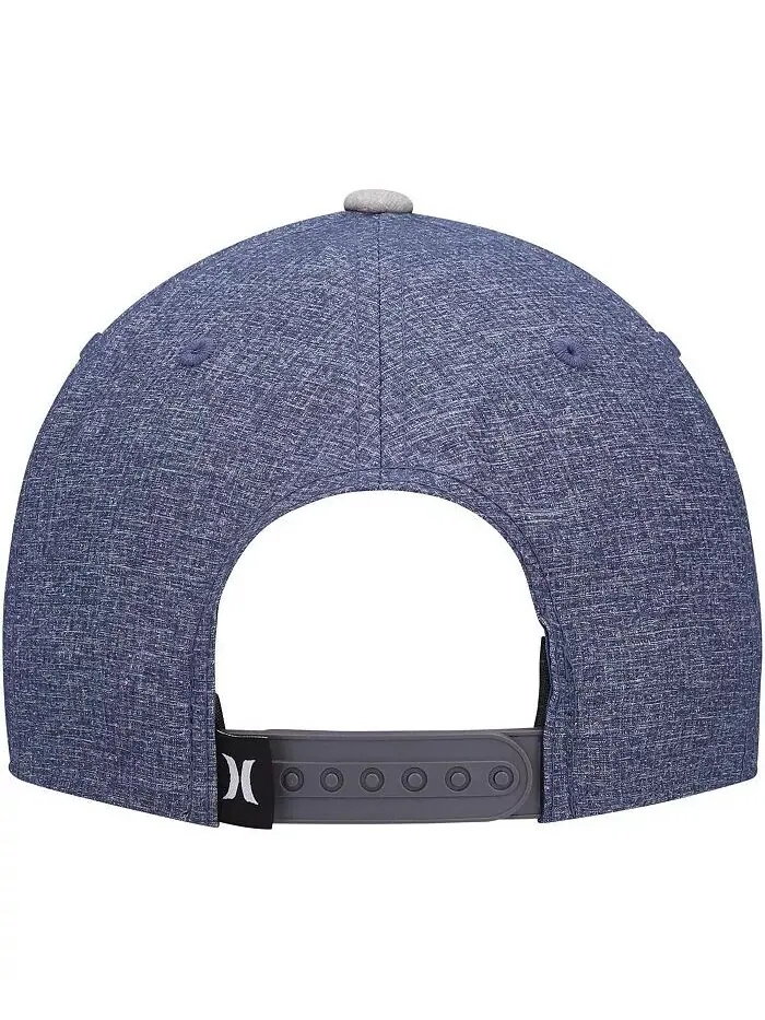 Мужская сине-серая шляпа Snapback Phantom Core Hurley — изображение 4 из 4