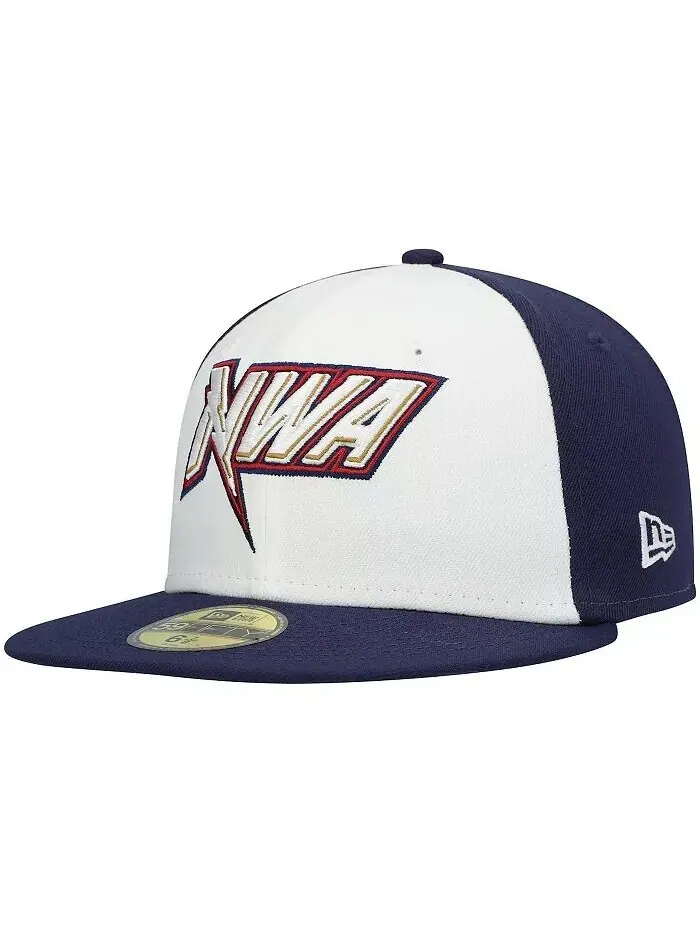 Мужская белая шляпа приталенного цвета Northwest Arkansas Naturals Authentic Collection Team