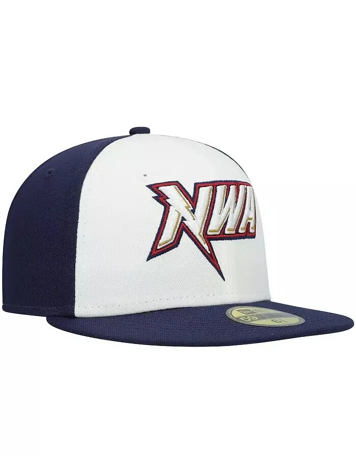 Мужская белая шляпа приталенного цвета Northwest Arkansas Naturals Authentic Collection Team — изображение 3 из 4
