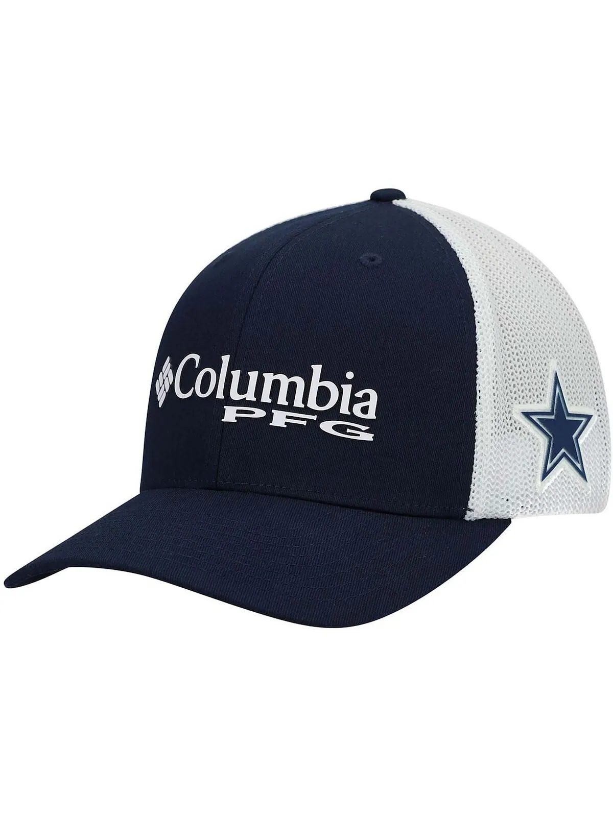 Гибкая кепка Dallas Cowboys PFG Columbia — изображение 5 из 5, темно-синий