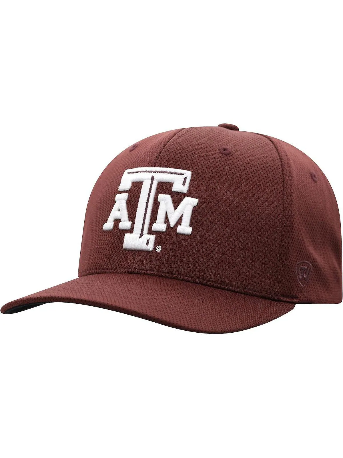 Мужская темно-бордовая шляпа с логотипом Texas A&M Aggies Reflex Flex Top of the World — изображение 1 из 4, коричневый