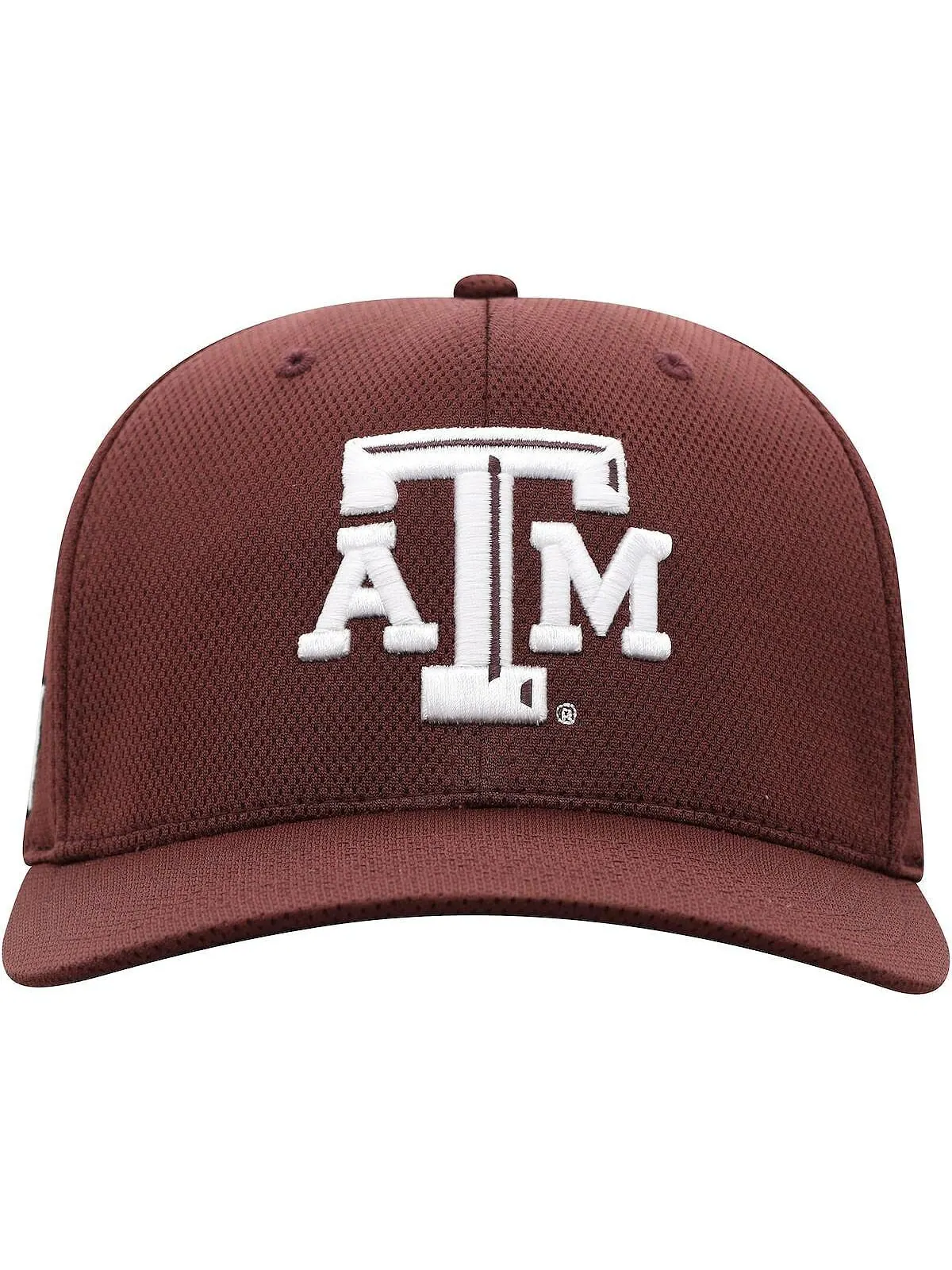 Мужская темно-бордовая шляпа с логотипом Texas A&M Aggies Reflex Flex Top of the World — изображение 2 из 4, коричневый