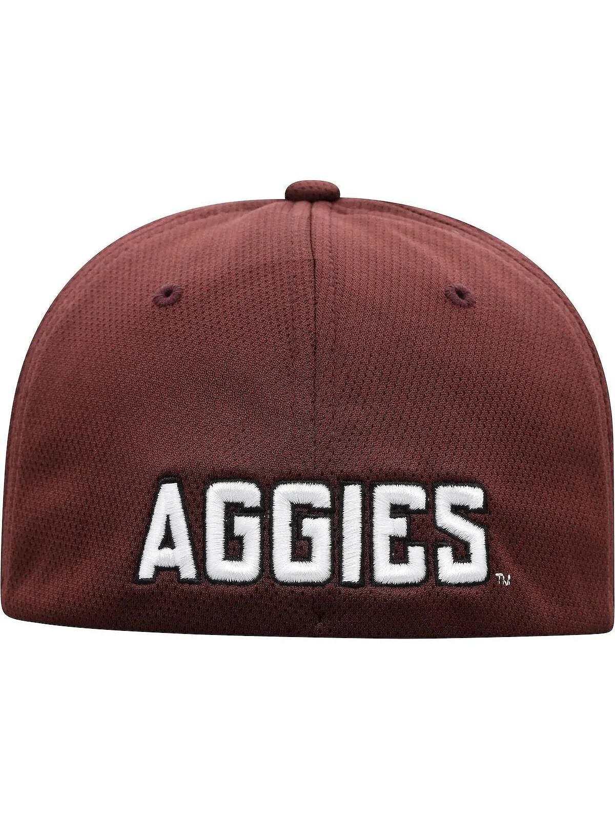 Мужская темно-бордовая шляпа с логотипом Texas A&M Aggies Reflex Flex Top of the World — изображение 4 из 4, коричневый