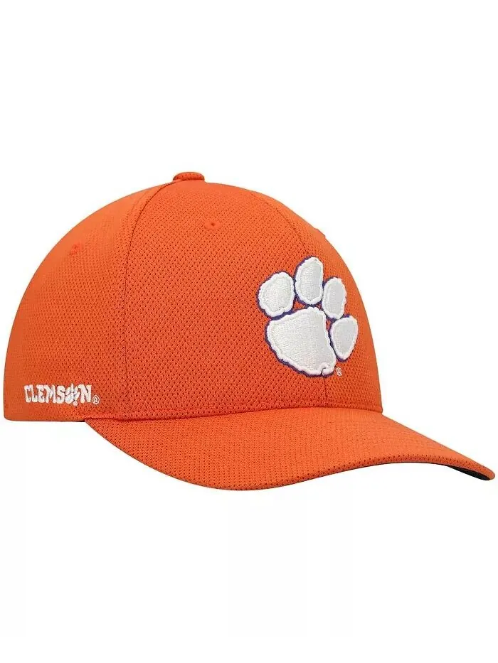 Мужская оранжевая кепка с логотипом Clemson Tigers Reflex Flex Top Of The World — изображение 3 из 4